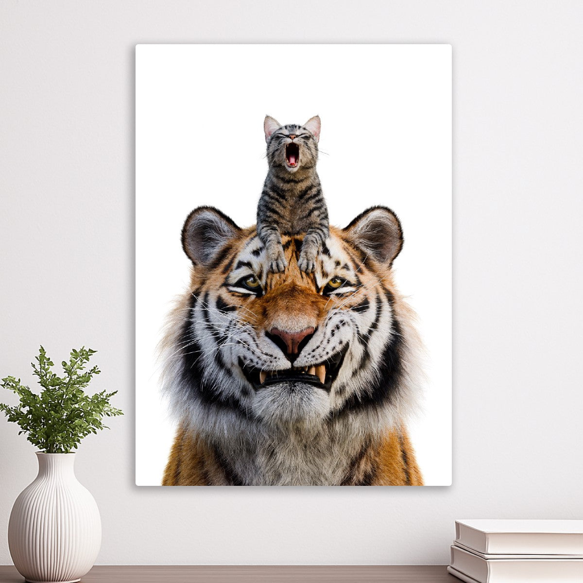Tiger & Cat Portrait