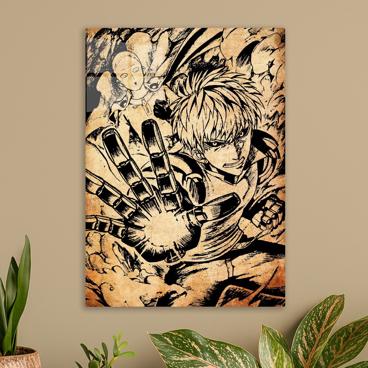 Genos and saitama, One Punch Man