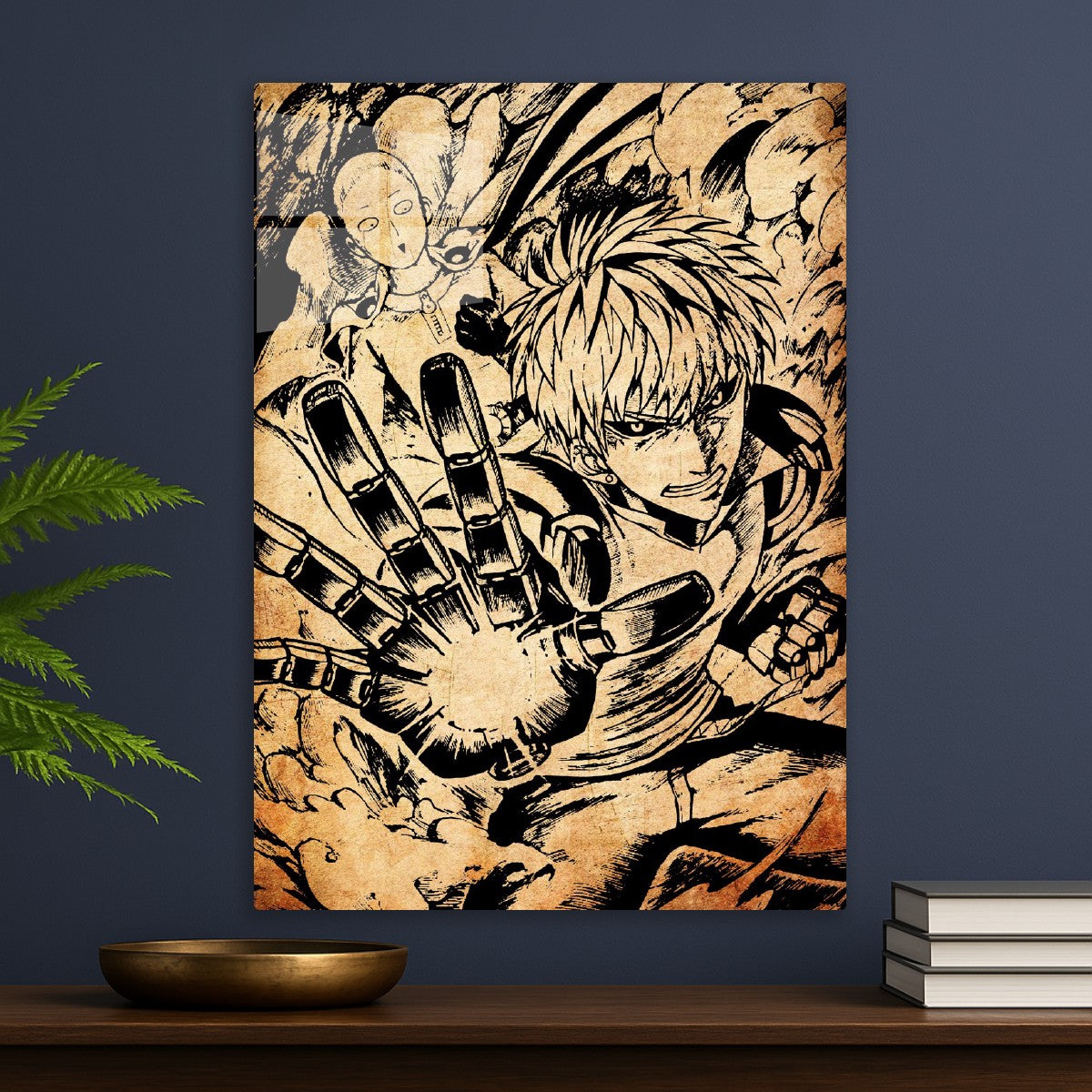 Genos and saitama, One Punch Man