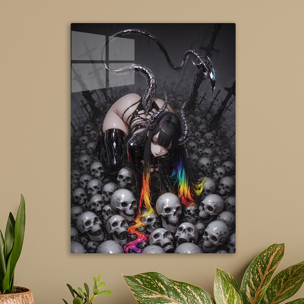 Rainbow Among Skulls