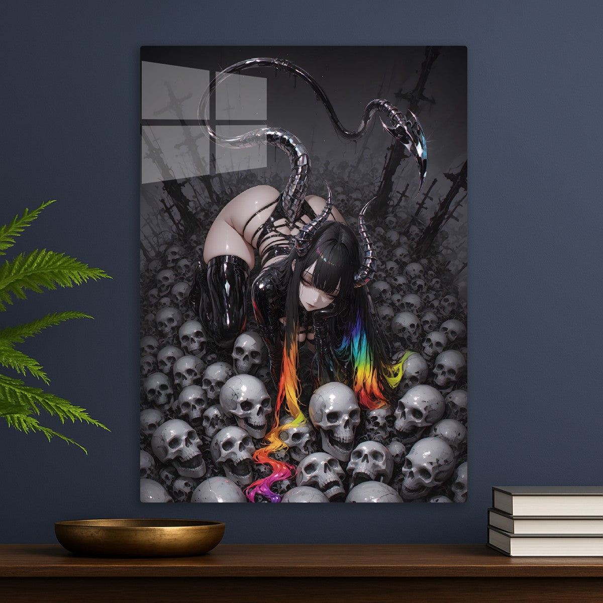 Rainbow Among Skulls