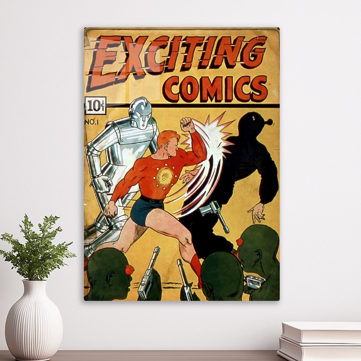 Exciting Comics Cover