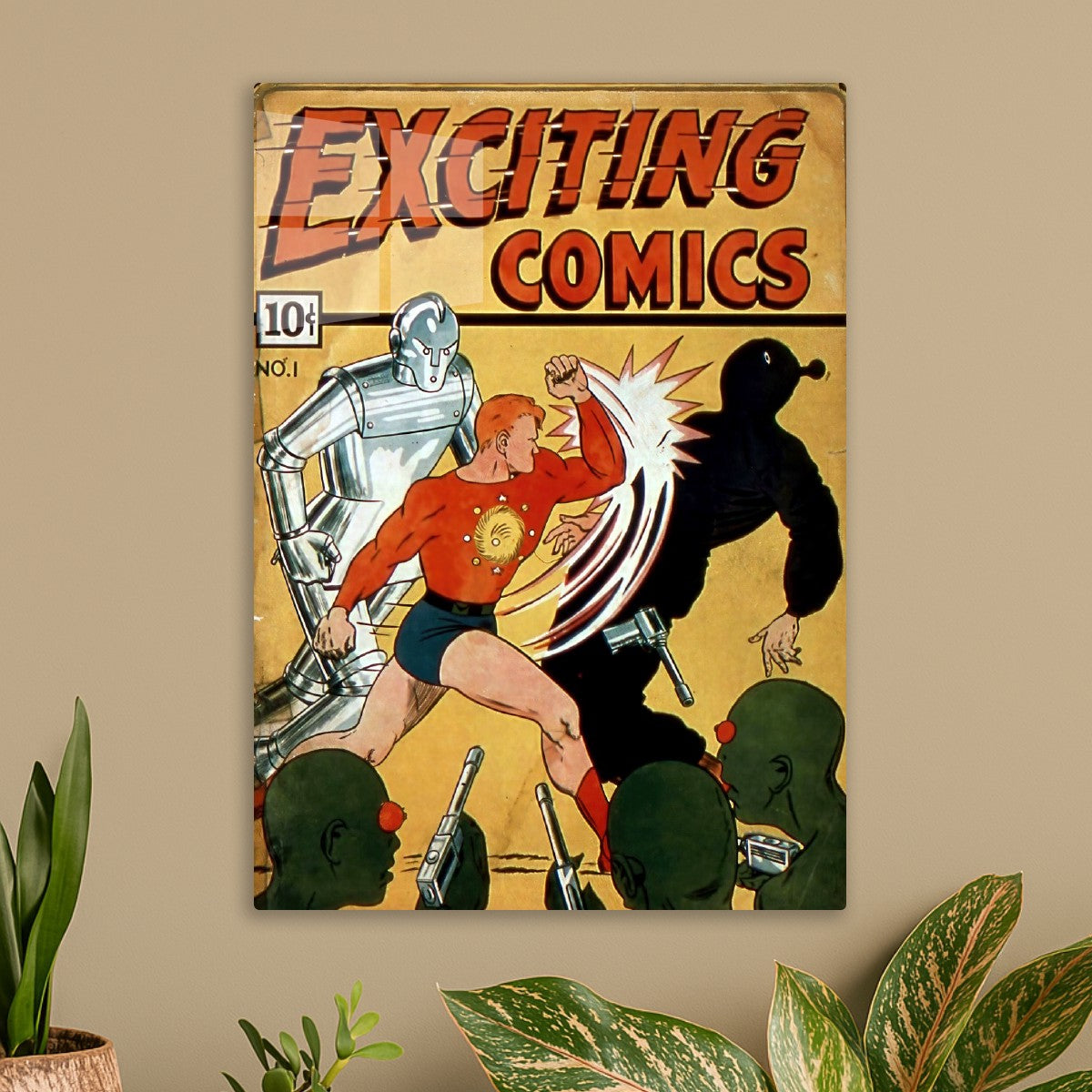 Exciting Comics Cover