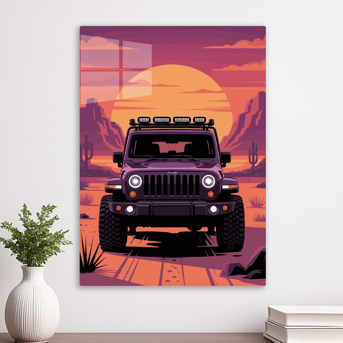 Retro Sunset Adventure