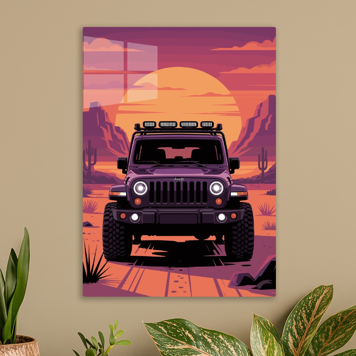 Retro Sunset Adventure