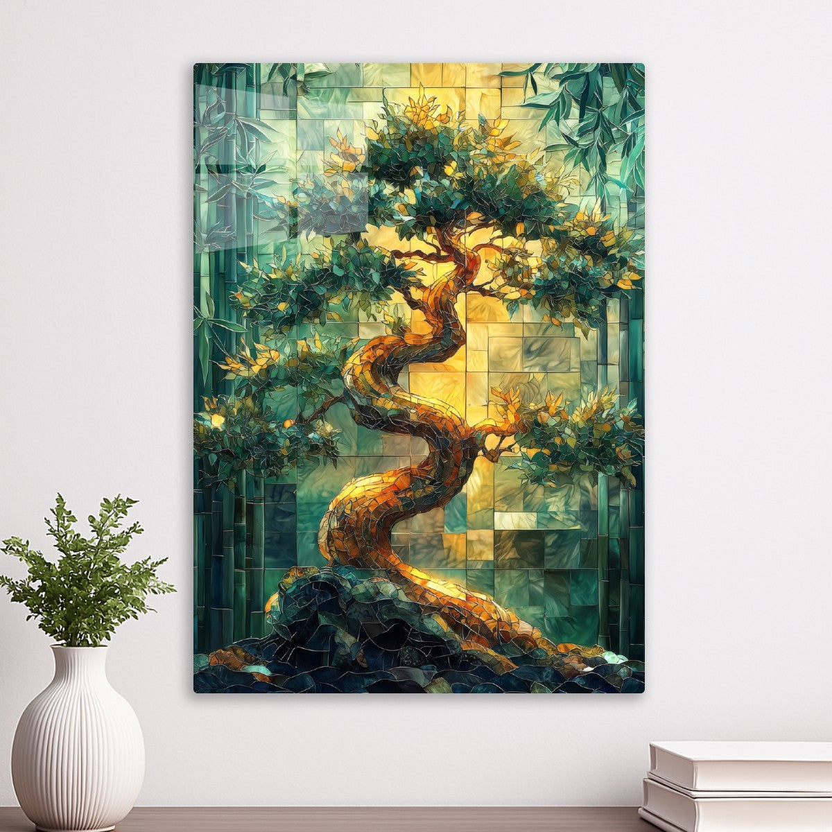 The Bamboo Bonsai Mosaic