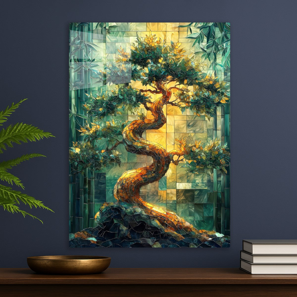 The Bamboo Bonsai Mosaic
