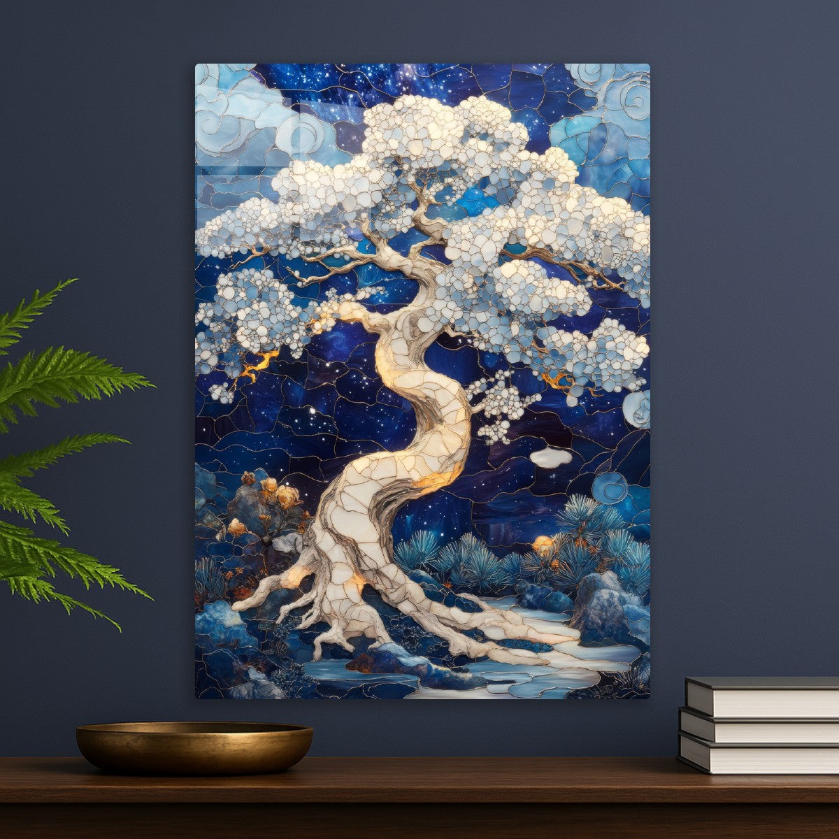 The Starlight Kintsugi Tree