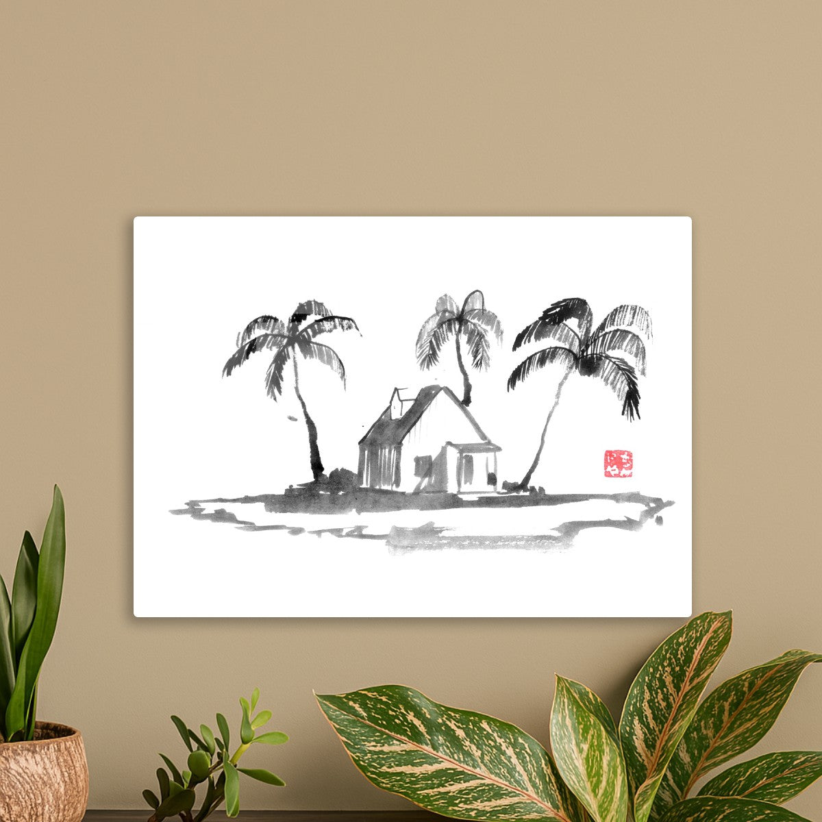 Palm tree Island