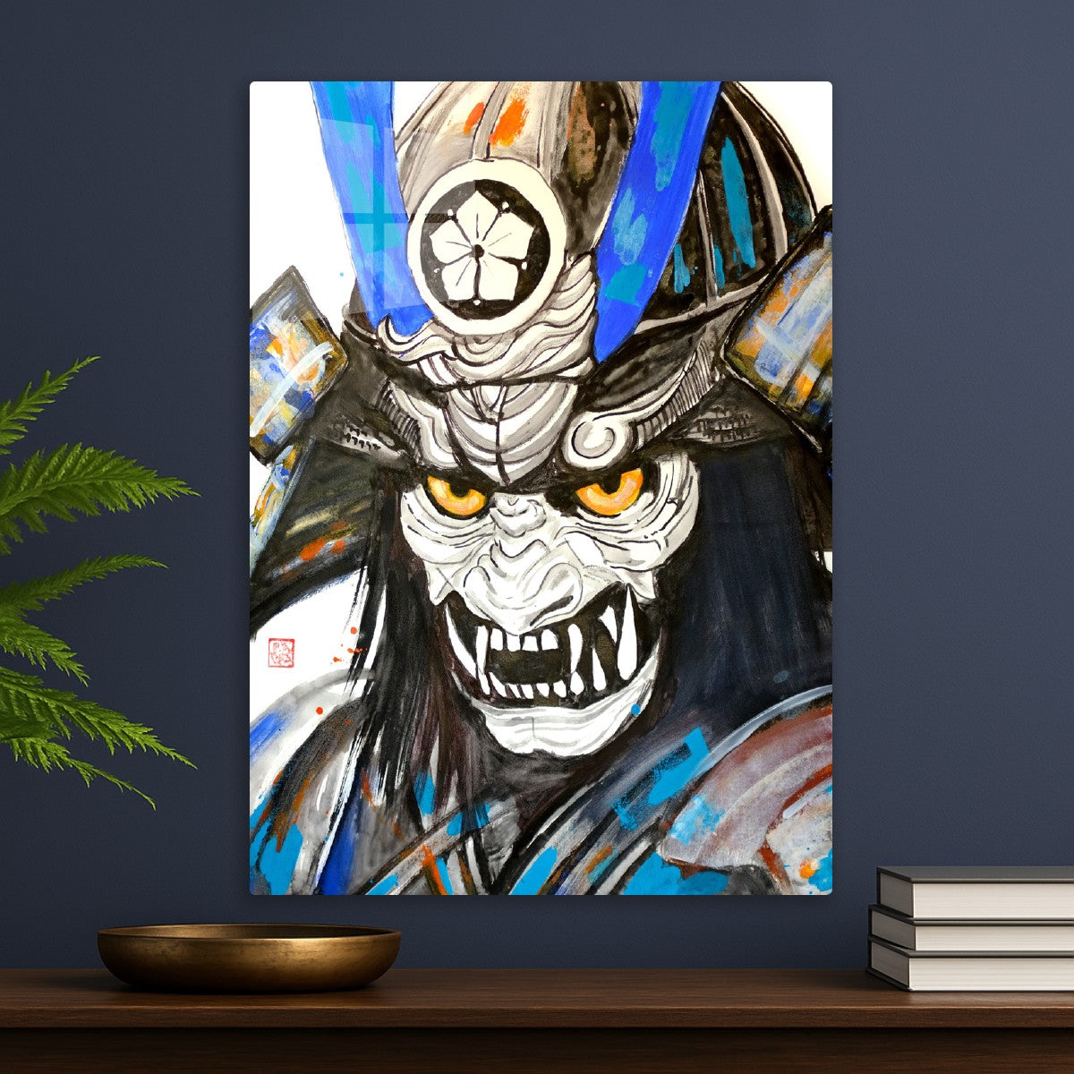 Monkey Samurai Oni mask