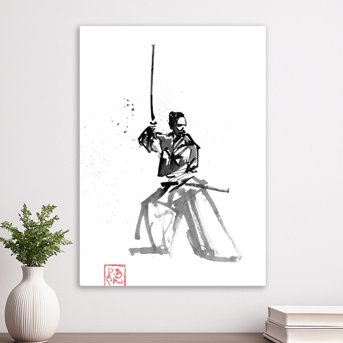 Samurai en garde
