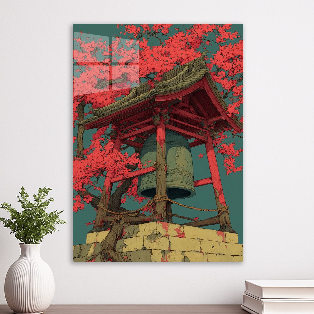 The Crimson Temple Bell