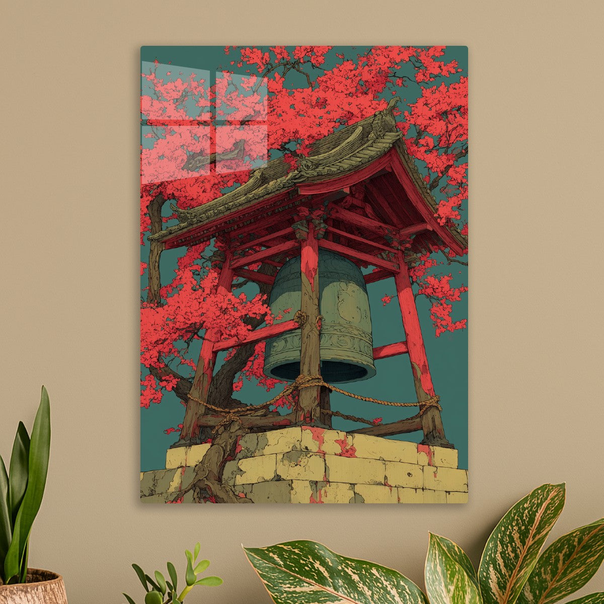 The Crimson Temple Bell