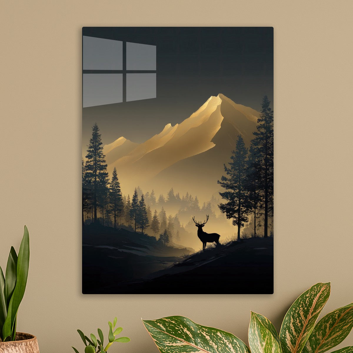 Majestic Stag Silhouette 02