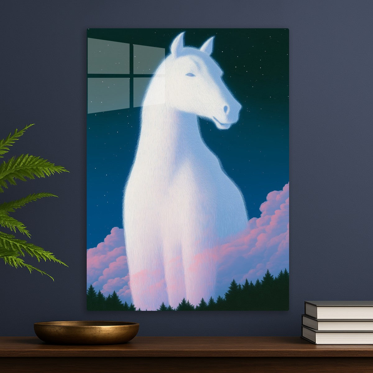 Night Sky Ghost Horse