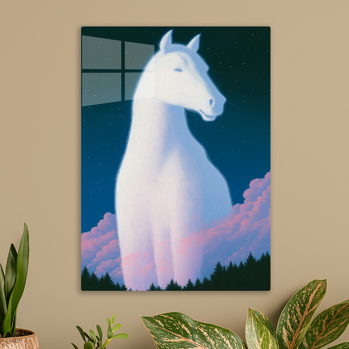 Night Sky Ghost Horse