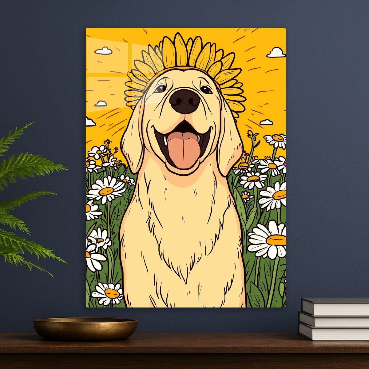 Happy Daisy Retriever