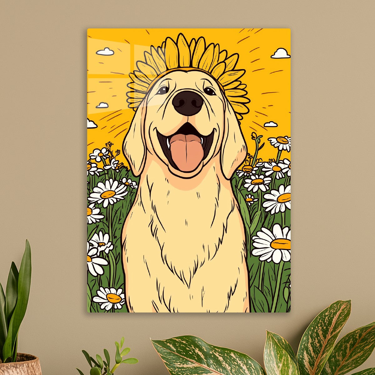Happy Daisy Retriever