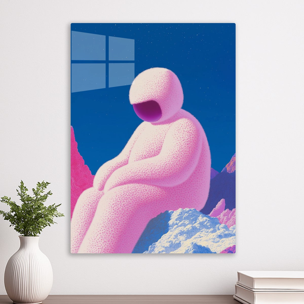 Fluffy Pink Space Giant