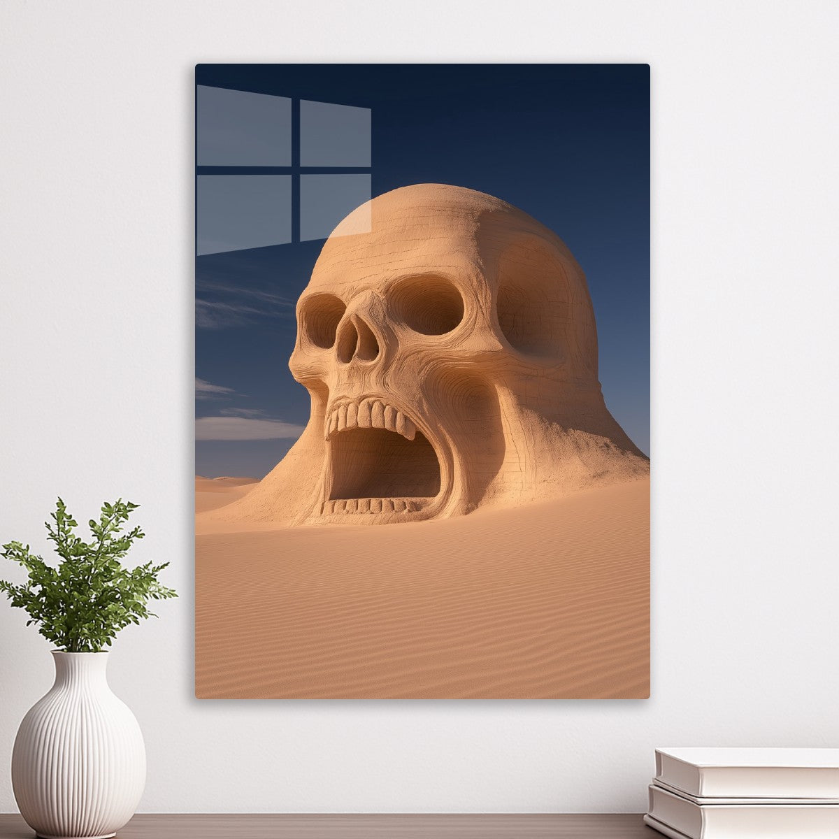 Desert Scream Skull