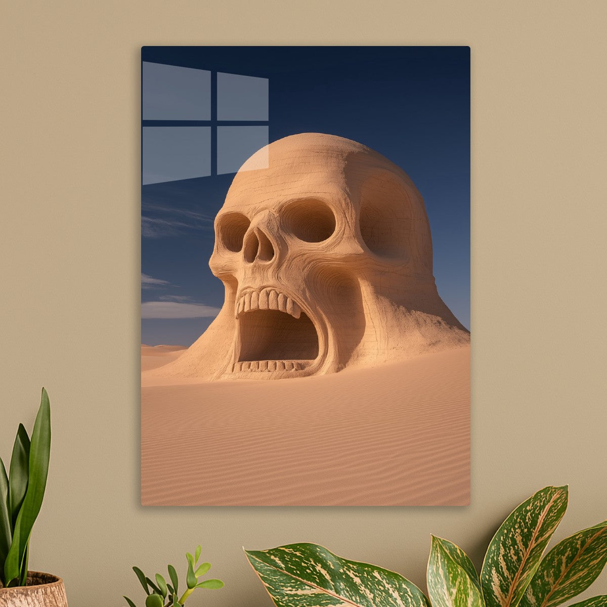 Desert Scream Skull