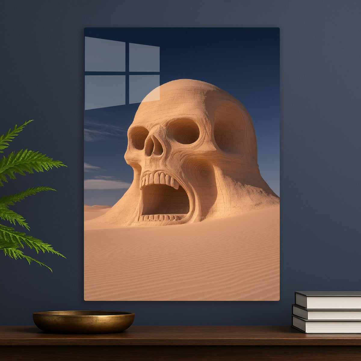 Desert Scream Skull
