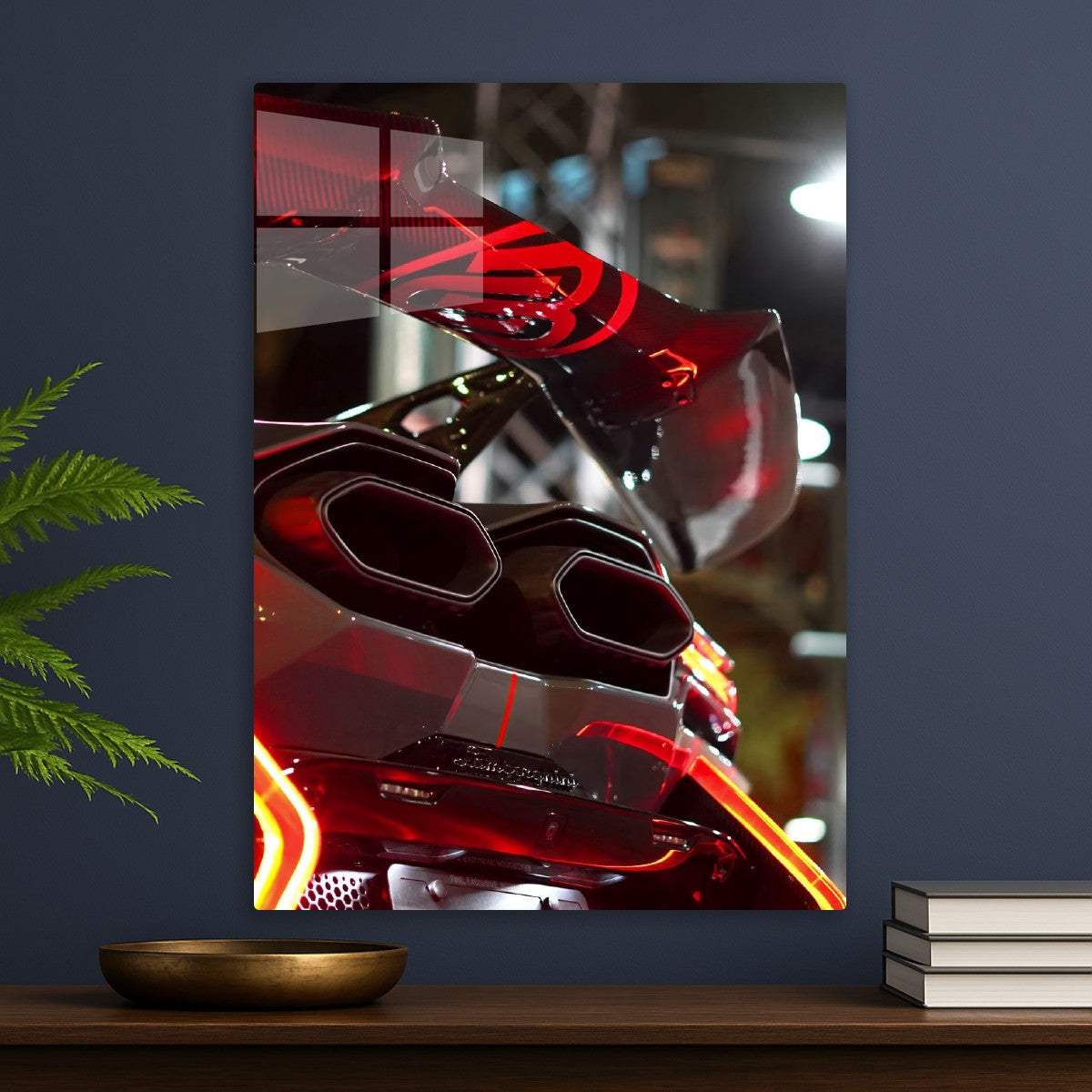 Lambo Exhaust Carbon Detail