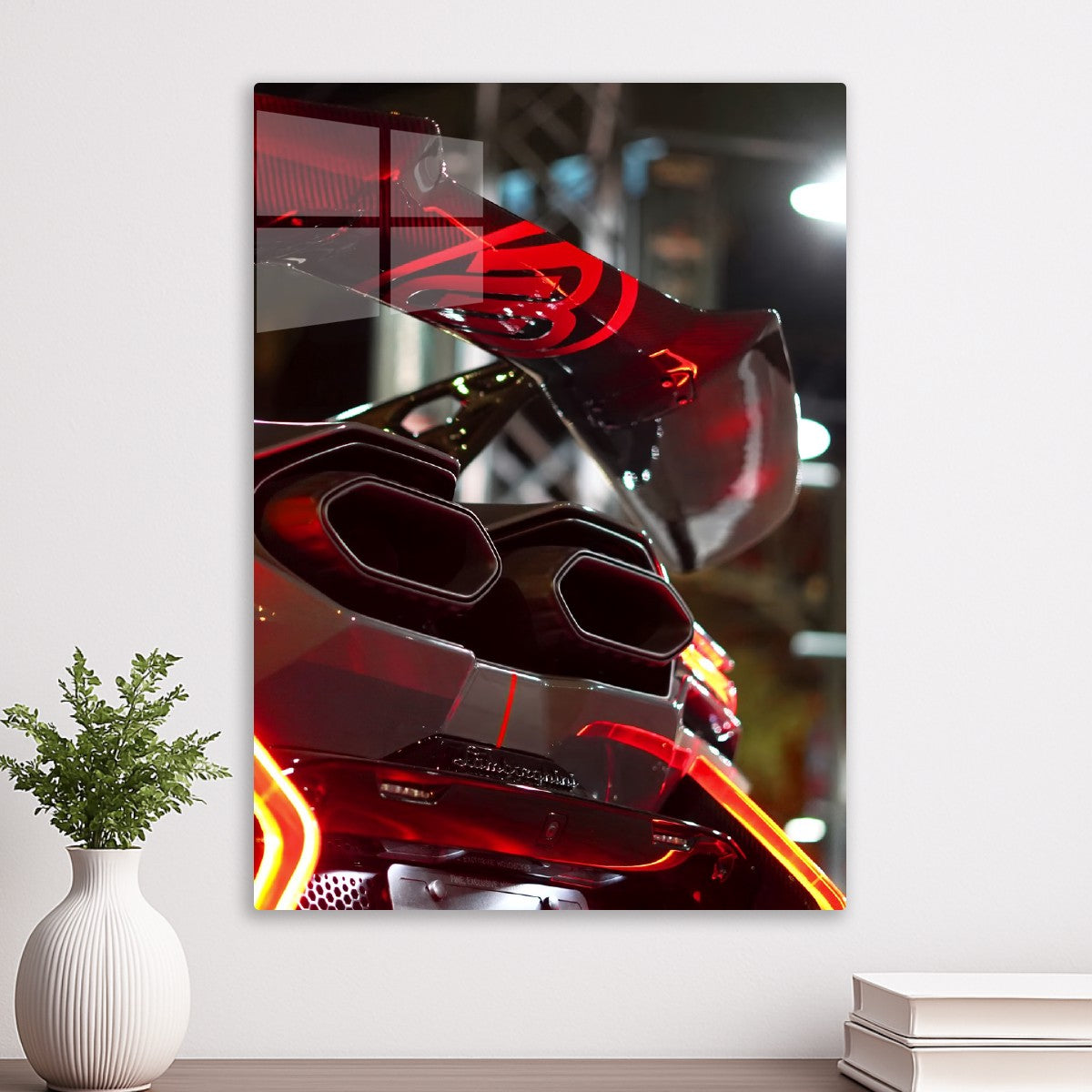 Lambo Exhaust Carbon Detail