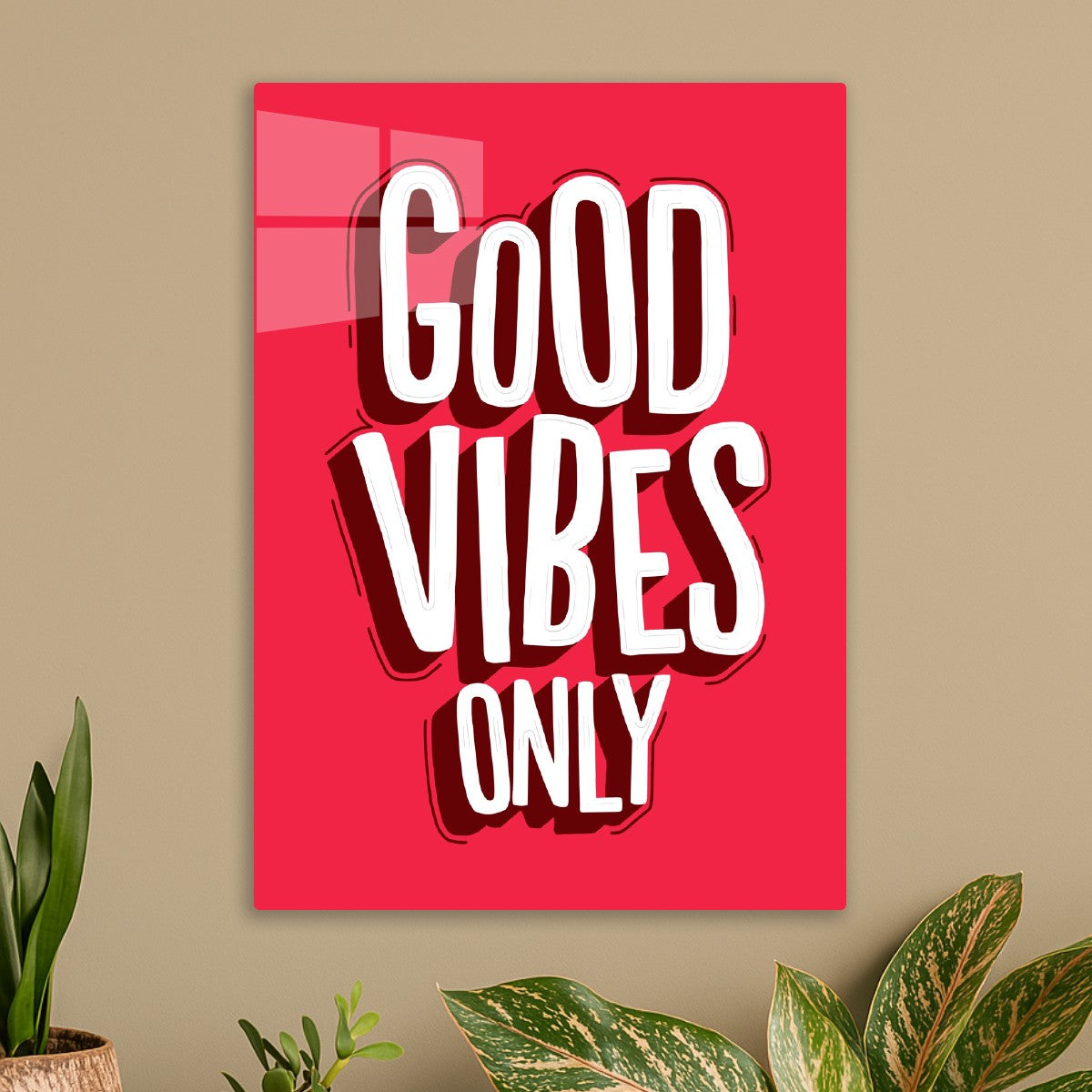 Good Vibes Only Red