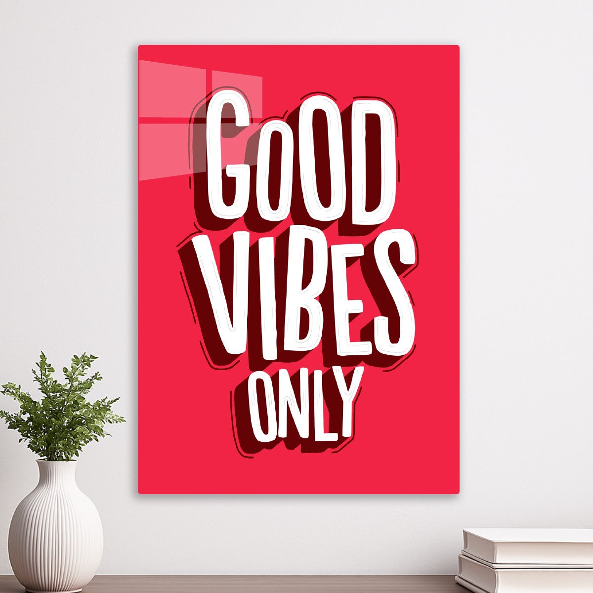 Good Vibes Only Red