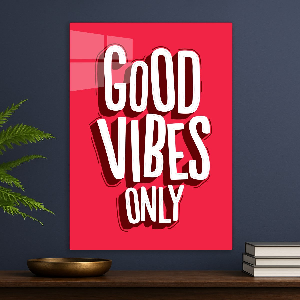 Good Vibes Only Red
