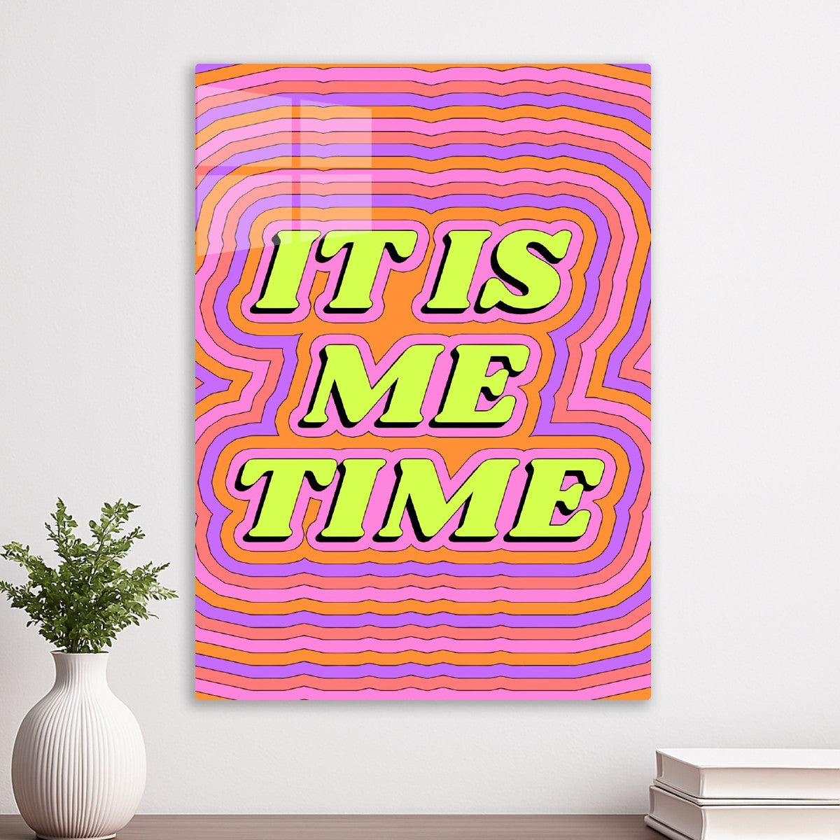 It Is Me Time Psychedelic Art