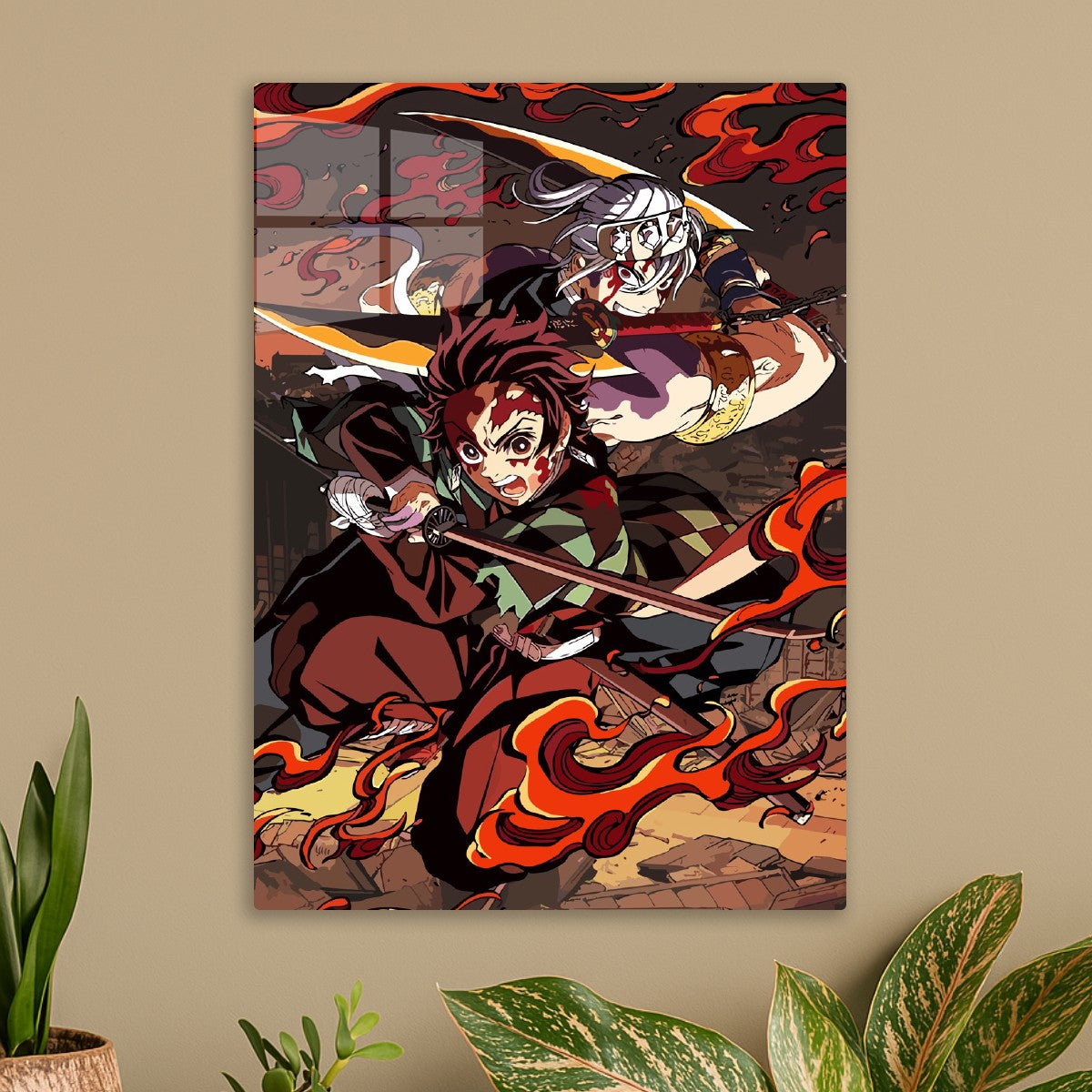 Tanjiro Kamado X Tengen Uzui, Demon Slayer Kimetsu no Yaiba