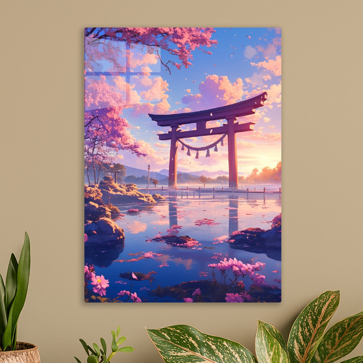 Japanese Torii Cherry Blossom