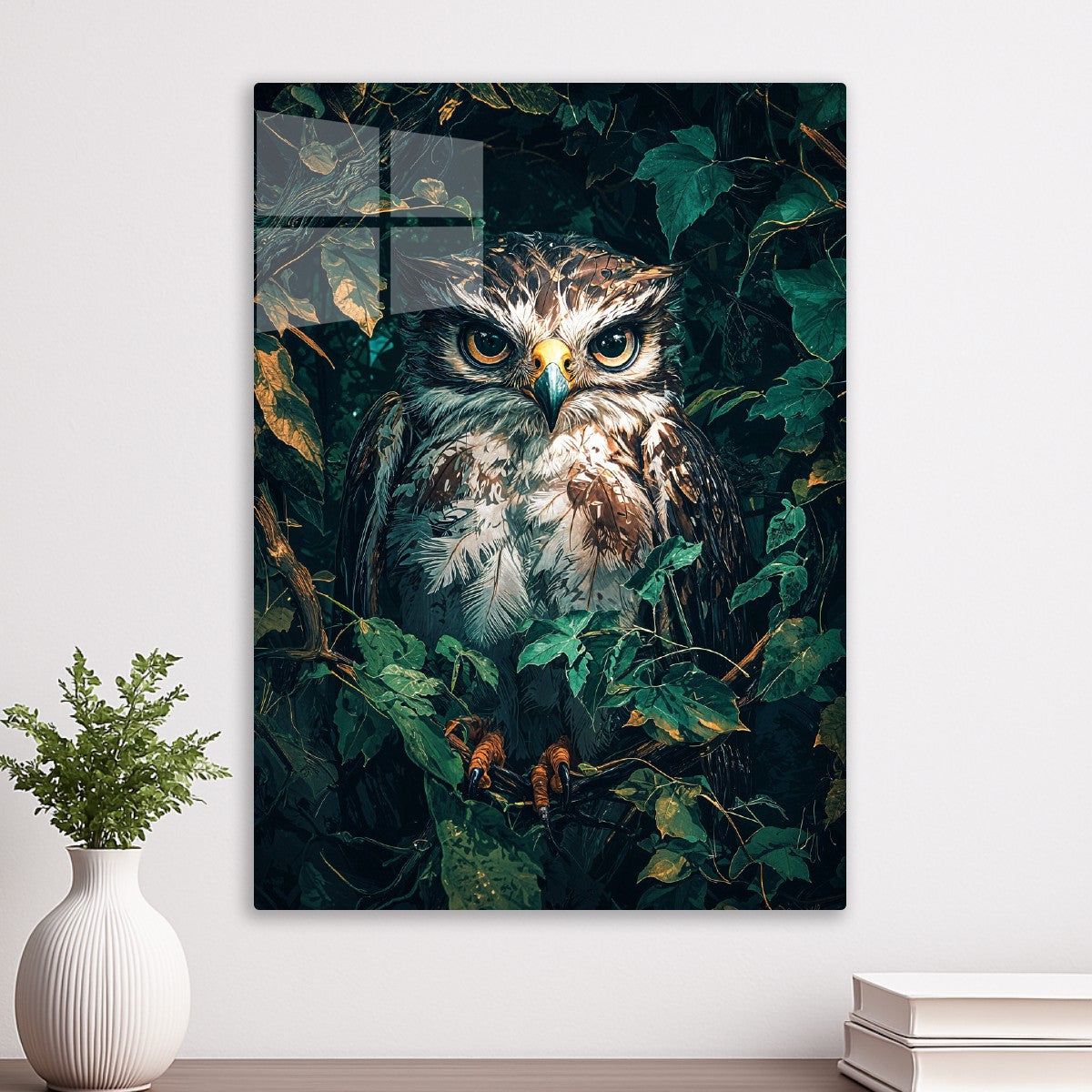 Forest Owl Illustration