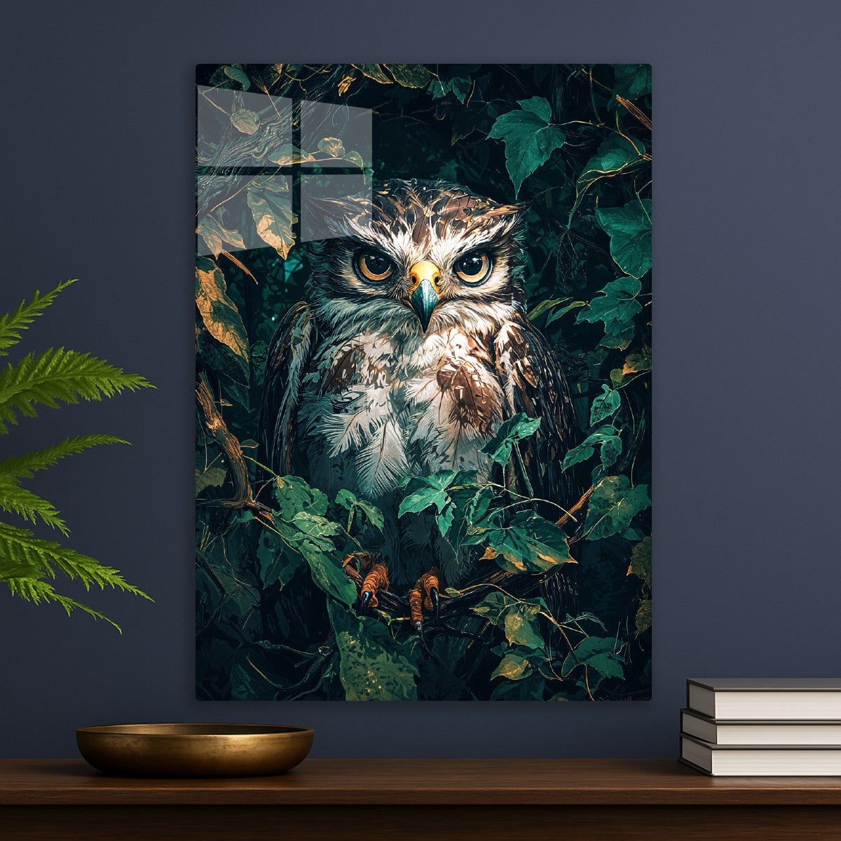 Forest Owl Illustration