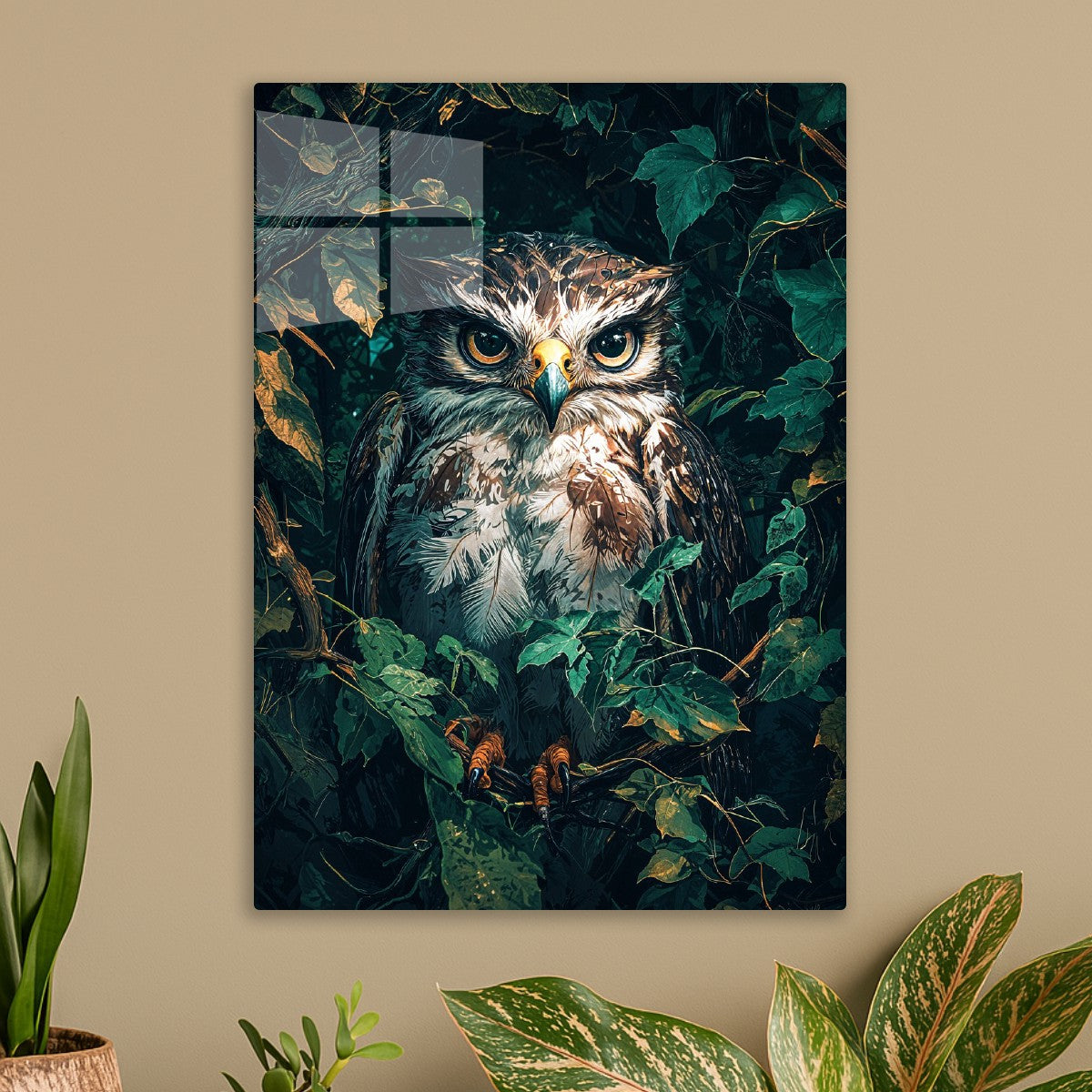 Forest Owl Illustration