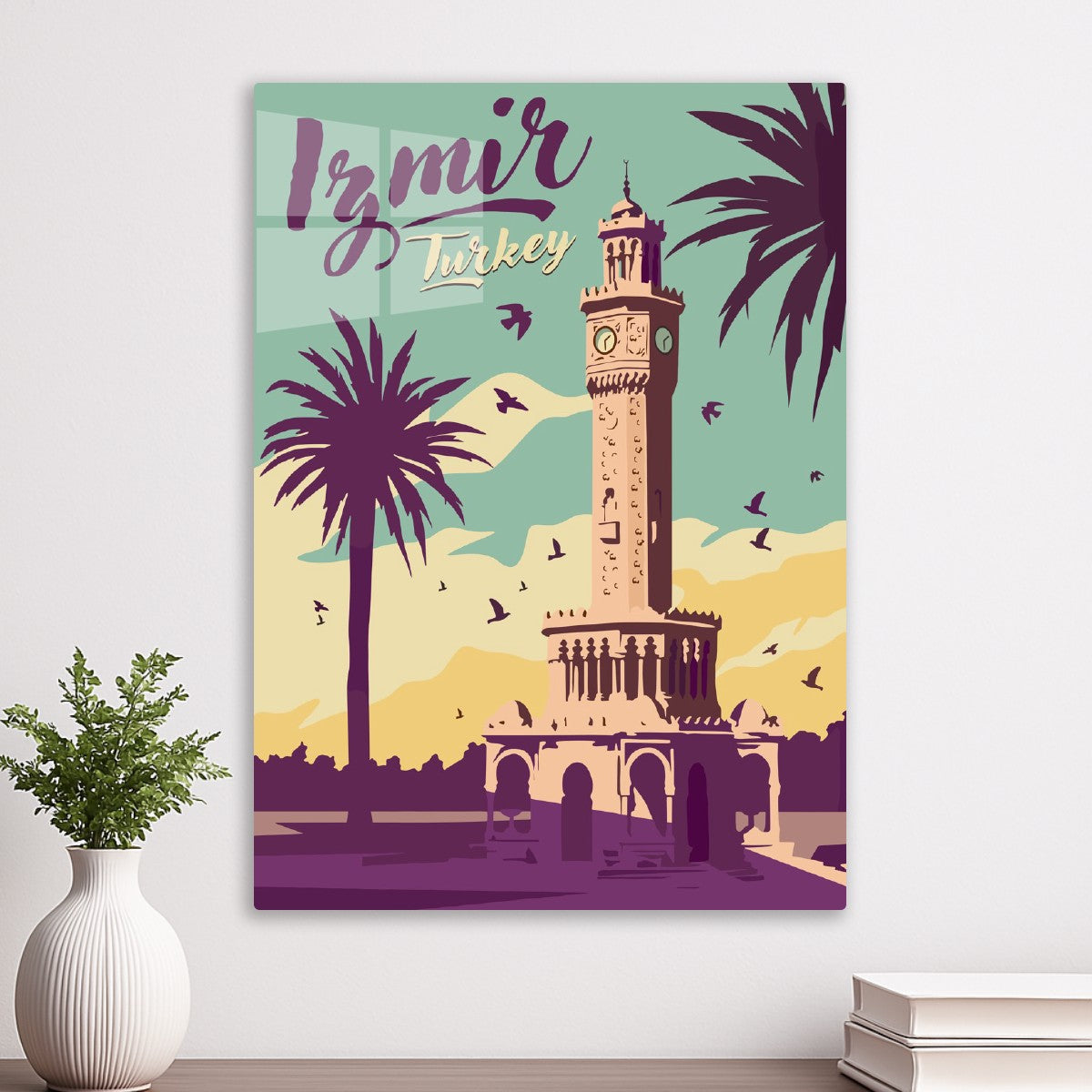 Izmir Clock Tower View