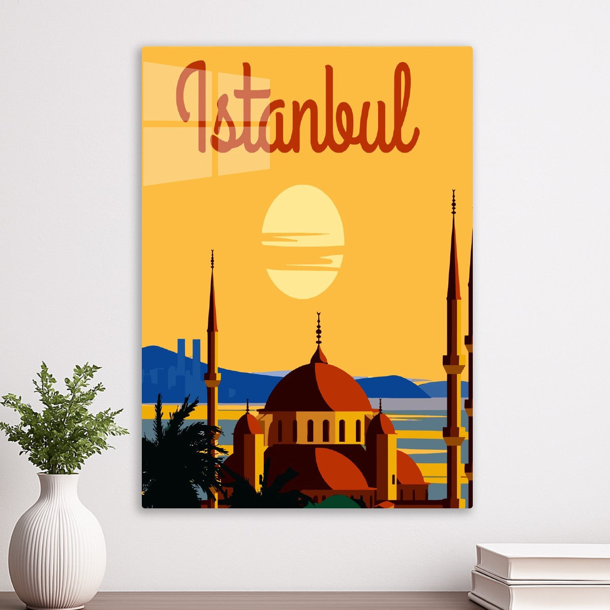 Istanbul Golden Hour of Mosque