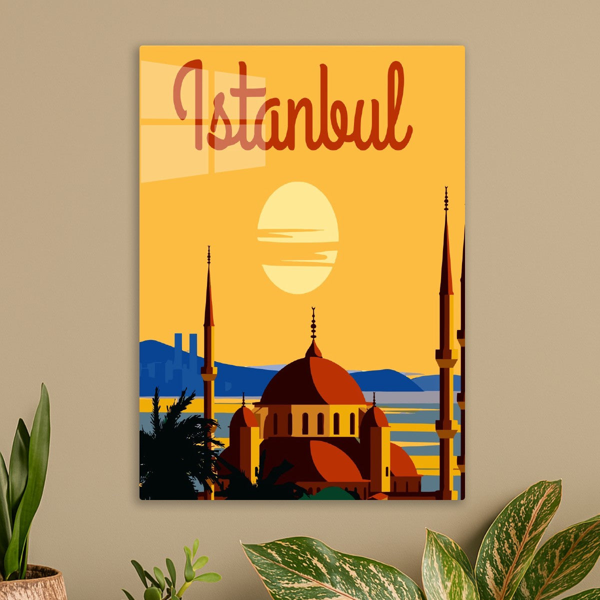 Istanbul Golden Hour of Mosque