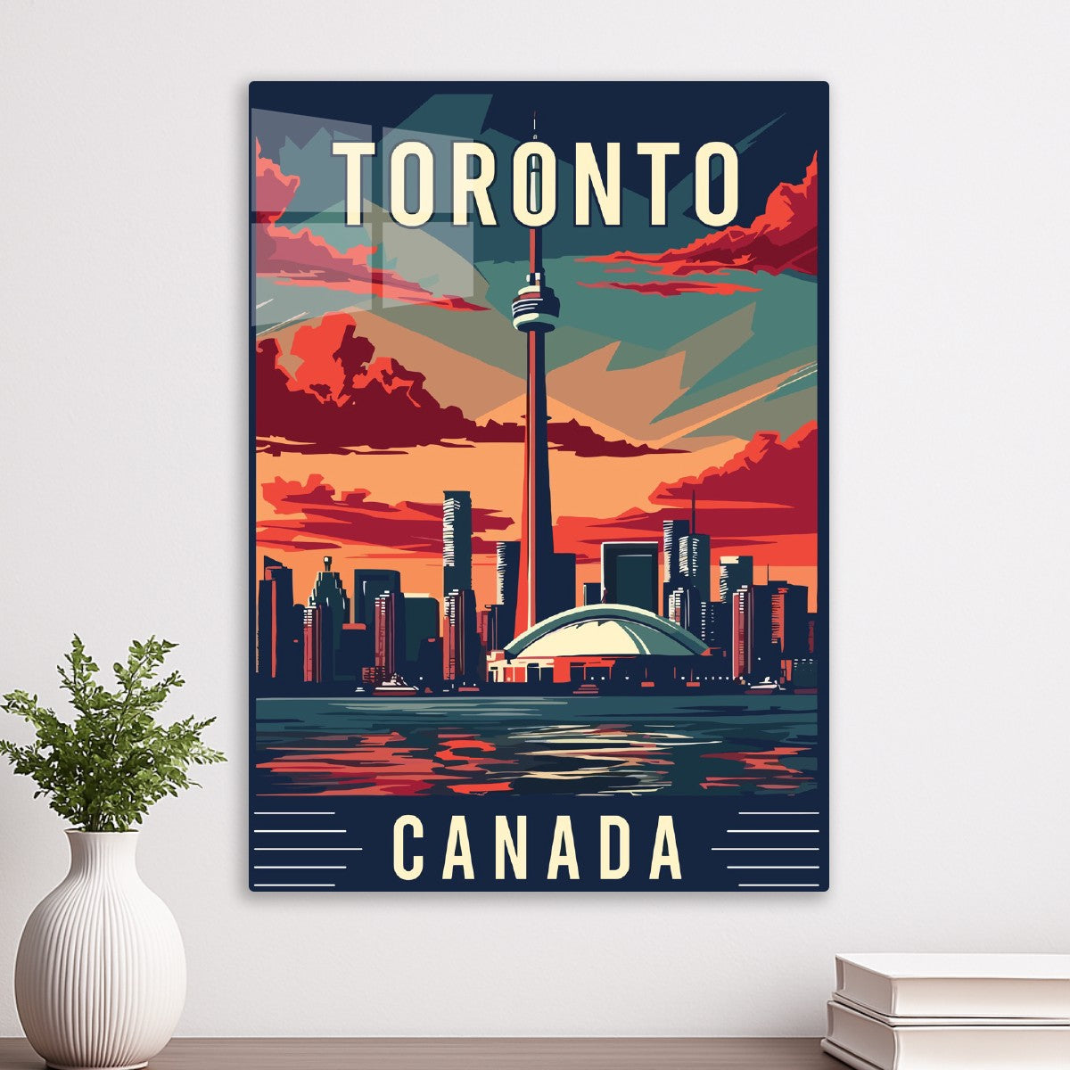 Toronto at Sunset Cityscape