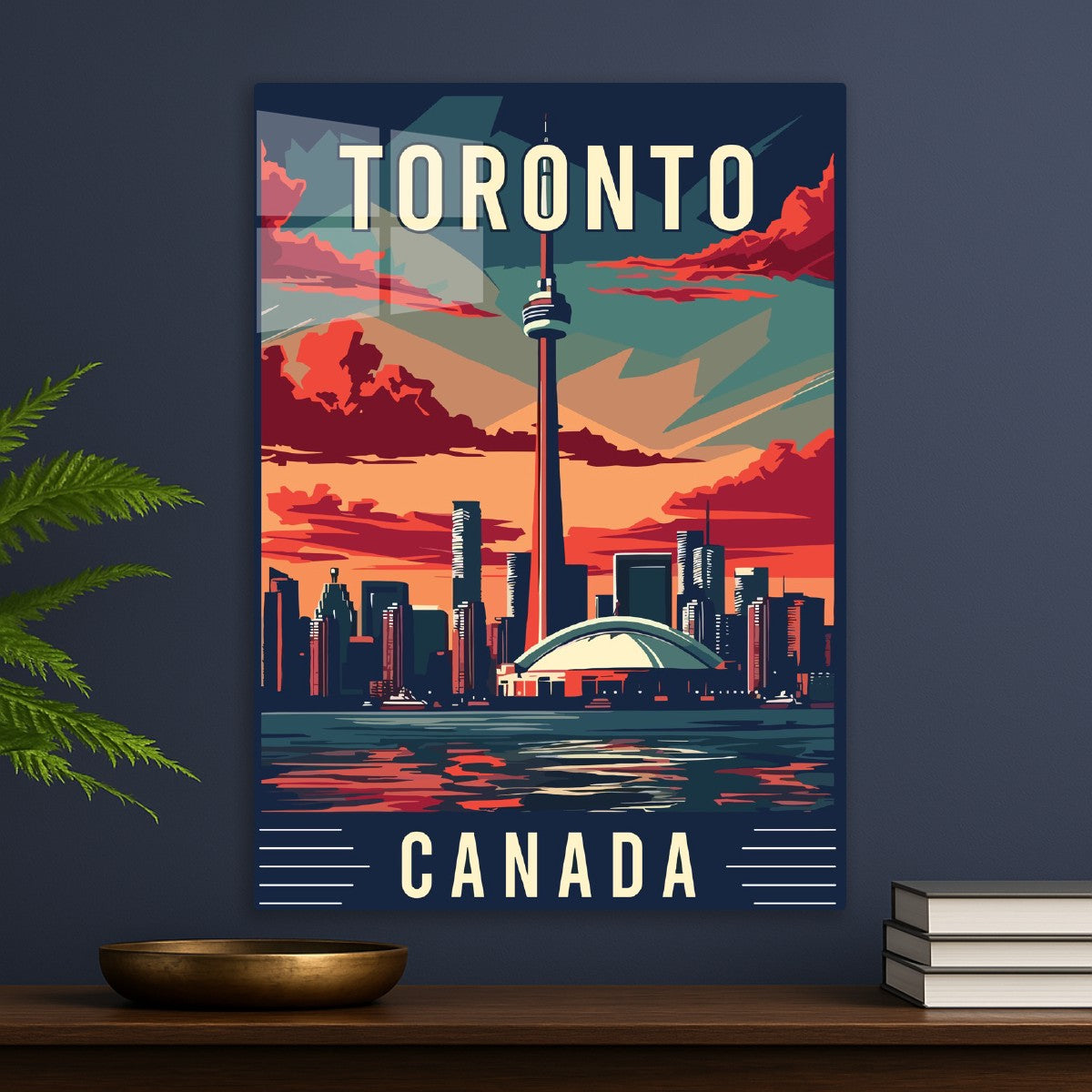 Toronto at Sunset Cityscape