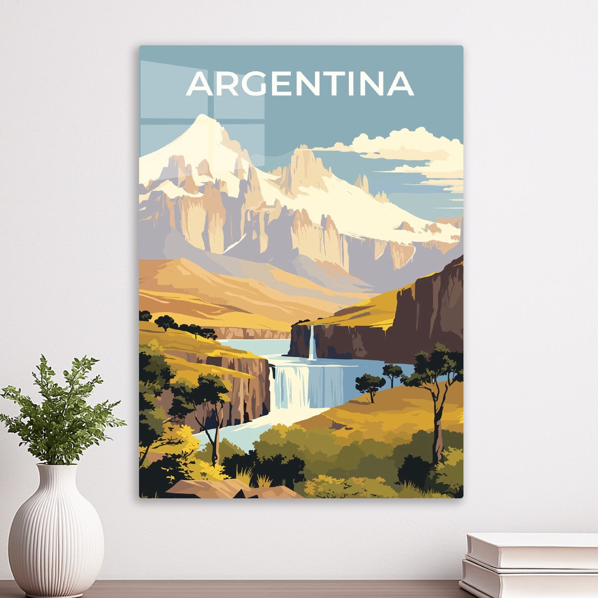 Argentinian Waterfalls Peak