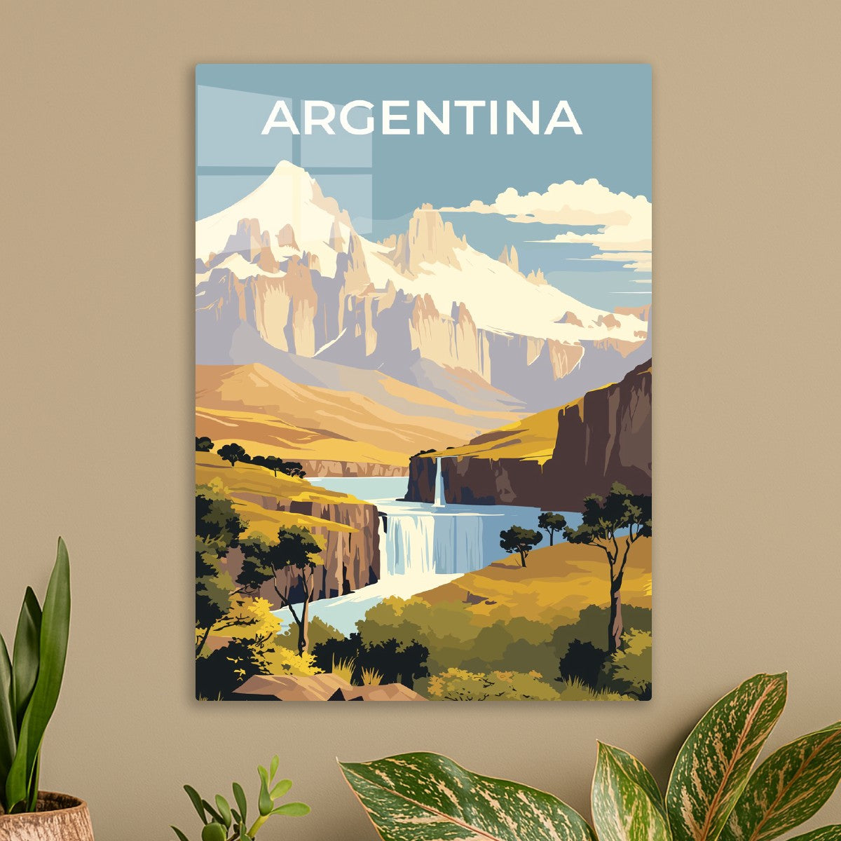 Argentinian Waterfalls Peak