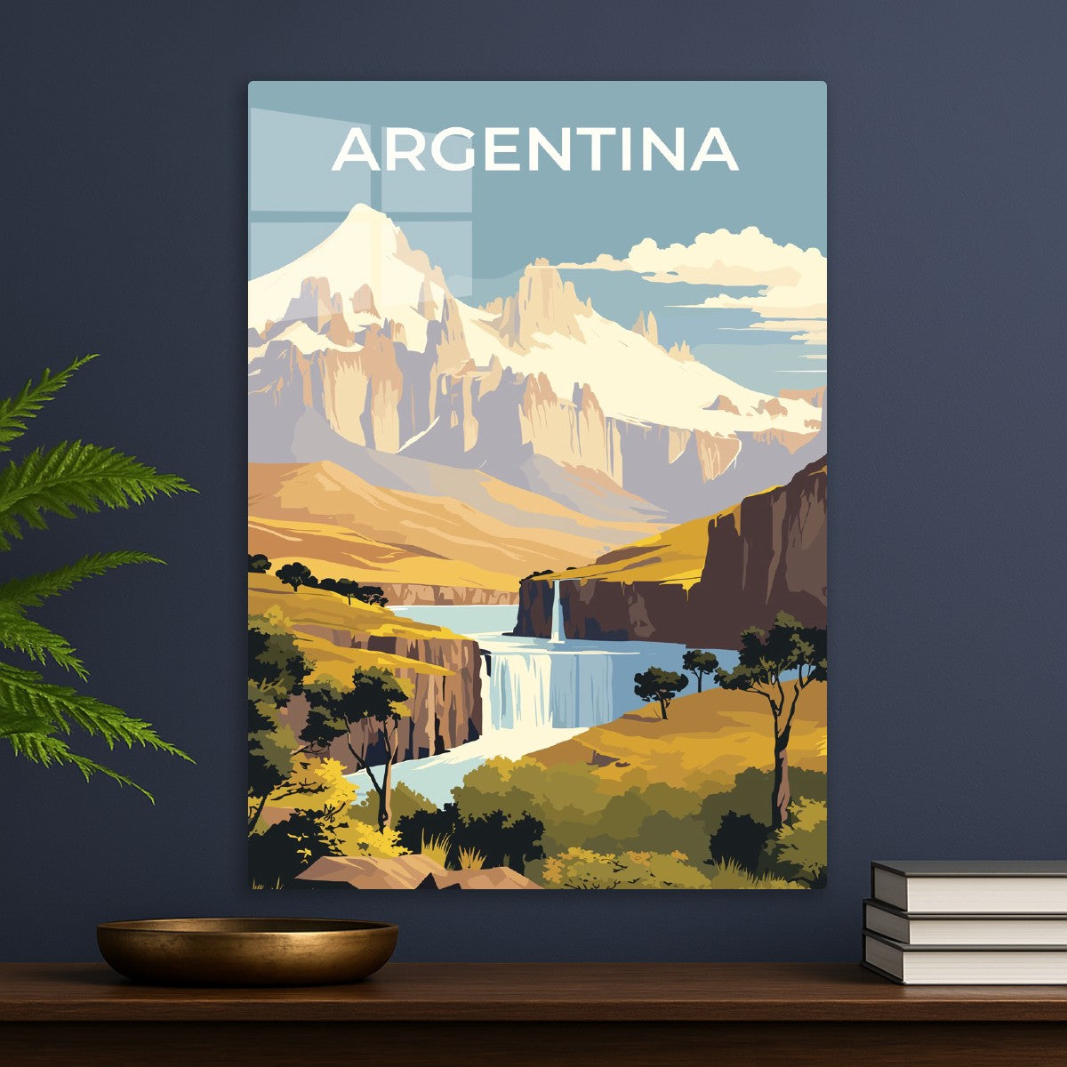 Argentinian Waterfalls Peak