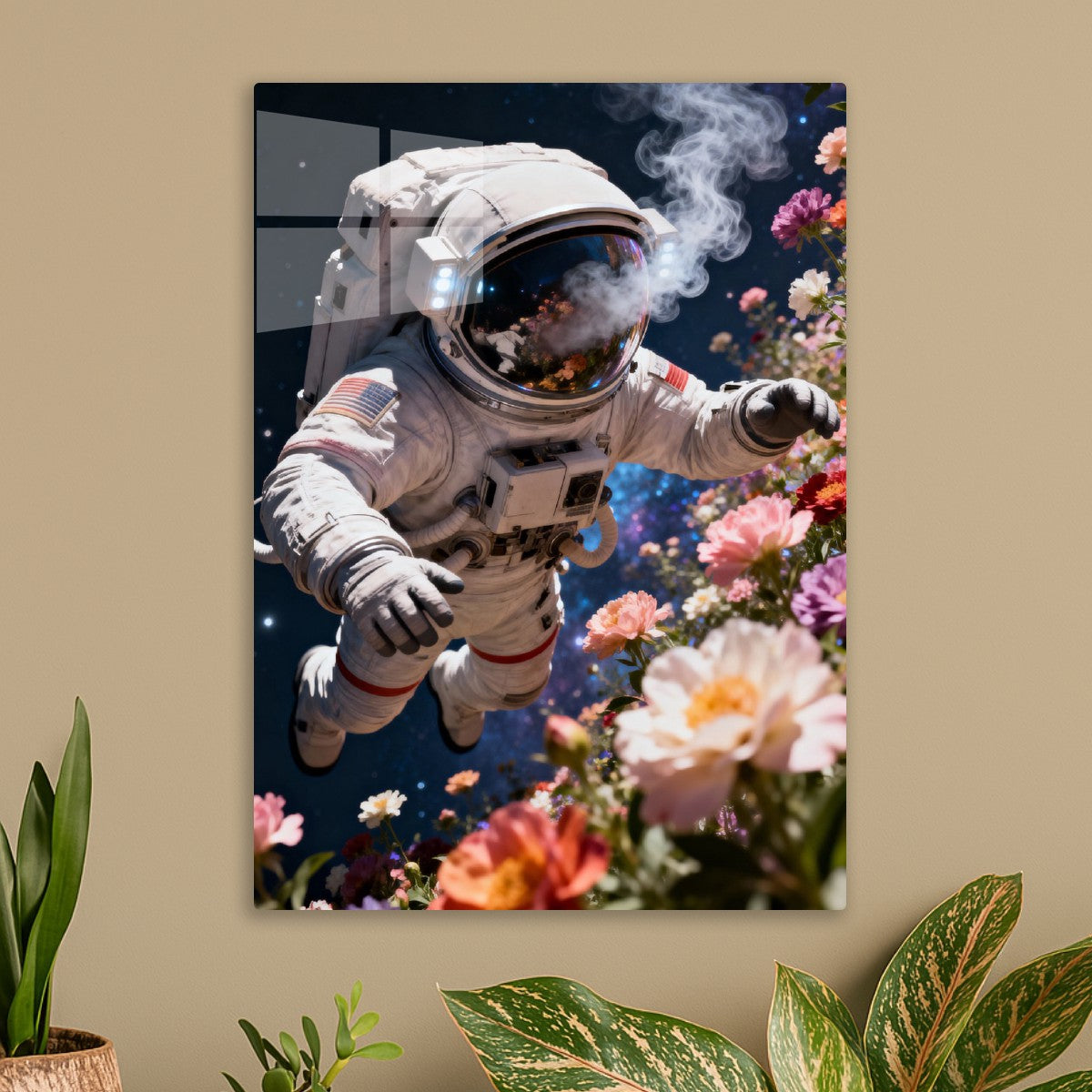 Astronaut Flower Garden