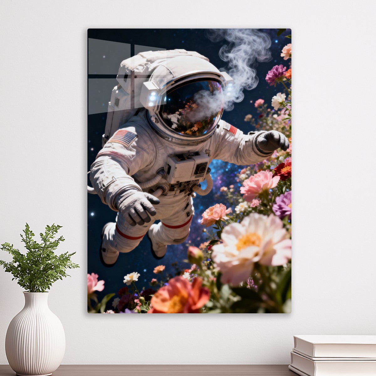 Astronaut Flower Garden