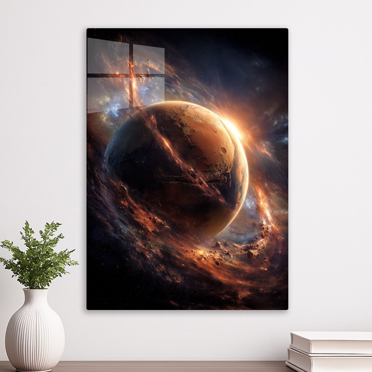 Mysterious Red Planet