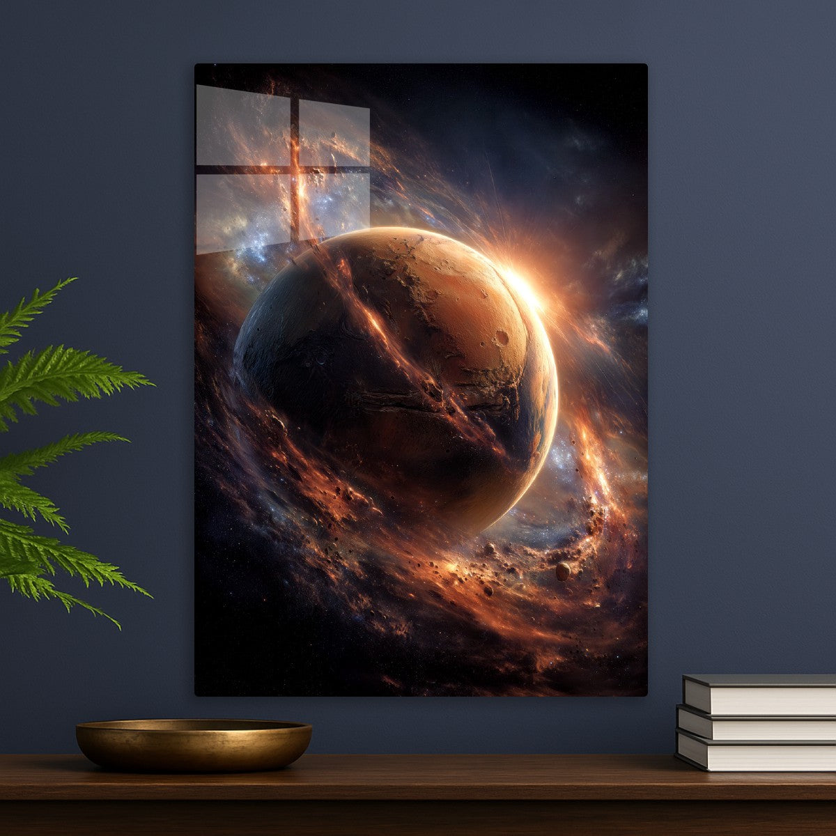 Mysterious Red Planet