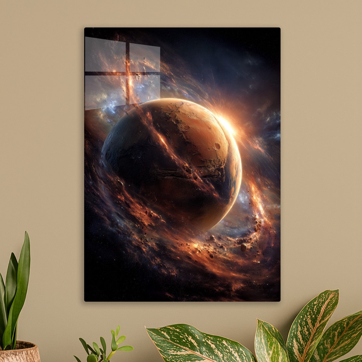 Mysterious Red Planet